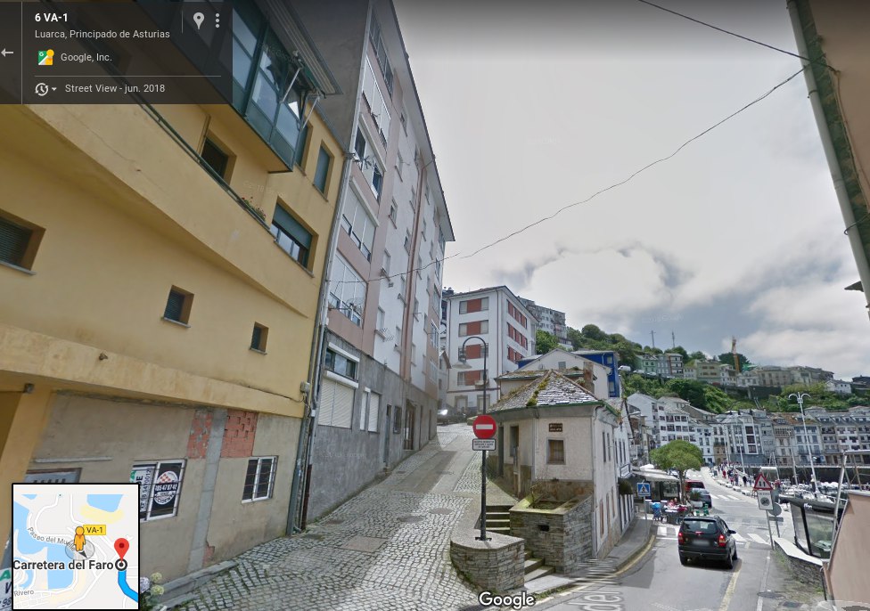 calle Atalaya Luarca Asturias